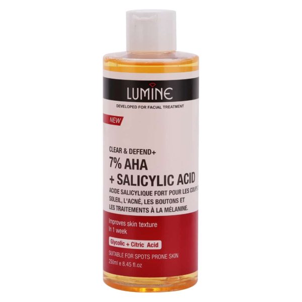 Lumine Facial Toner With AHA oil + Salicylic Acid