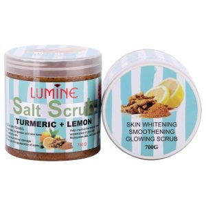 Salt Scrub – Turmeric + Lemon