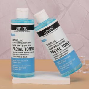 retinol facial toner for dark spots in Nigeria Lumine 2 percent toner