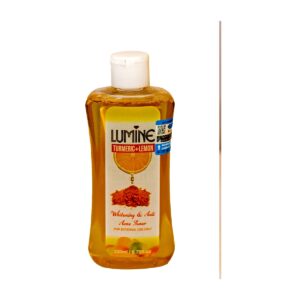 Lumine Turmeric + Lemon Whitening & Anti Acne Toner 200ml bottle — natural brightening toner for face