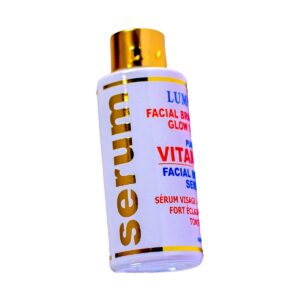 Lumine Pure Vitamin C Facial Brightening Glow Toner 500ml bottle with gold cap
