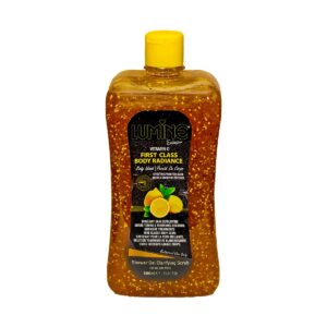 Lumine Exclusive Vitamin C First Class Body Radiance 1000ml — exfoliating shower gel clarifying scrub with vitamin C